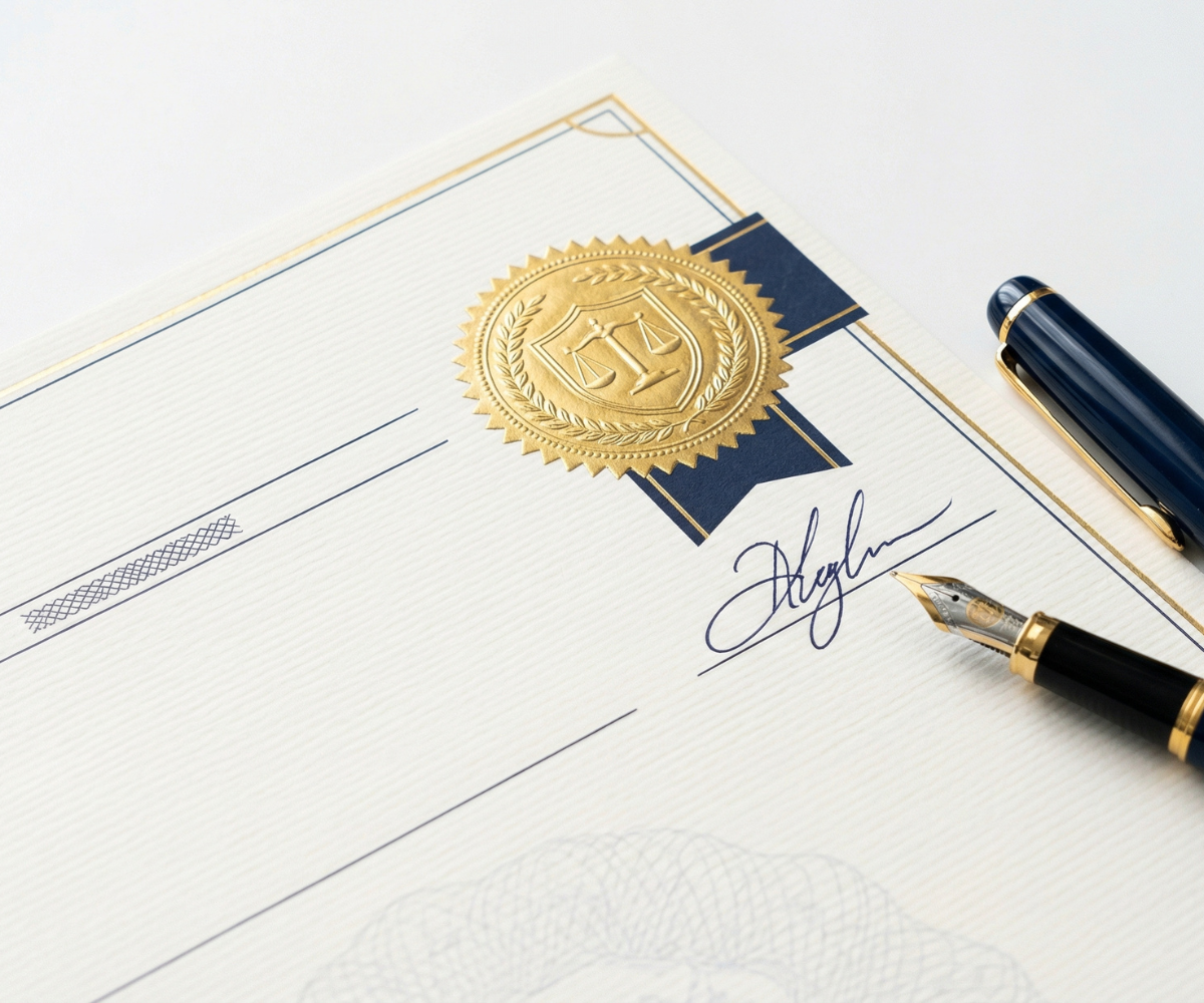 บริการรับรองเอกสารและลายมือชื่อ (Notary Public Services)
