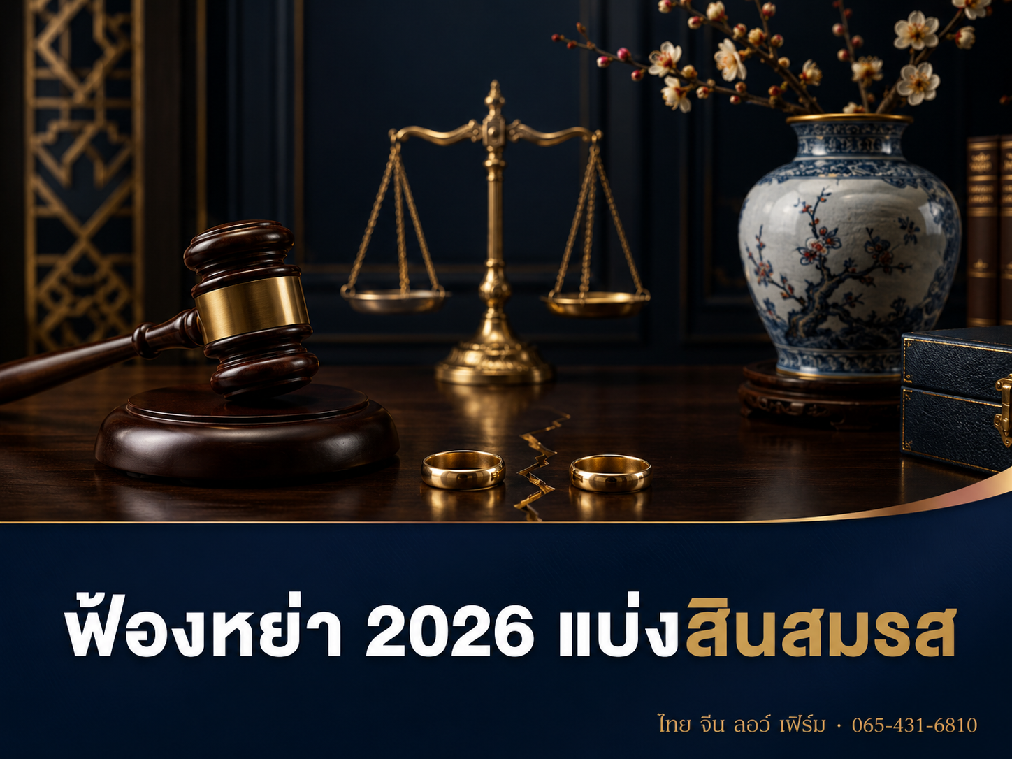 คู่มือฟ้องหย่า 2026: ขั้นตอน ค่าทนาย และวิธีแบ่งสินสมรส