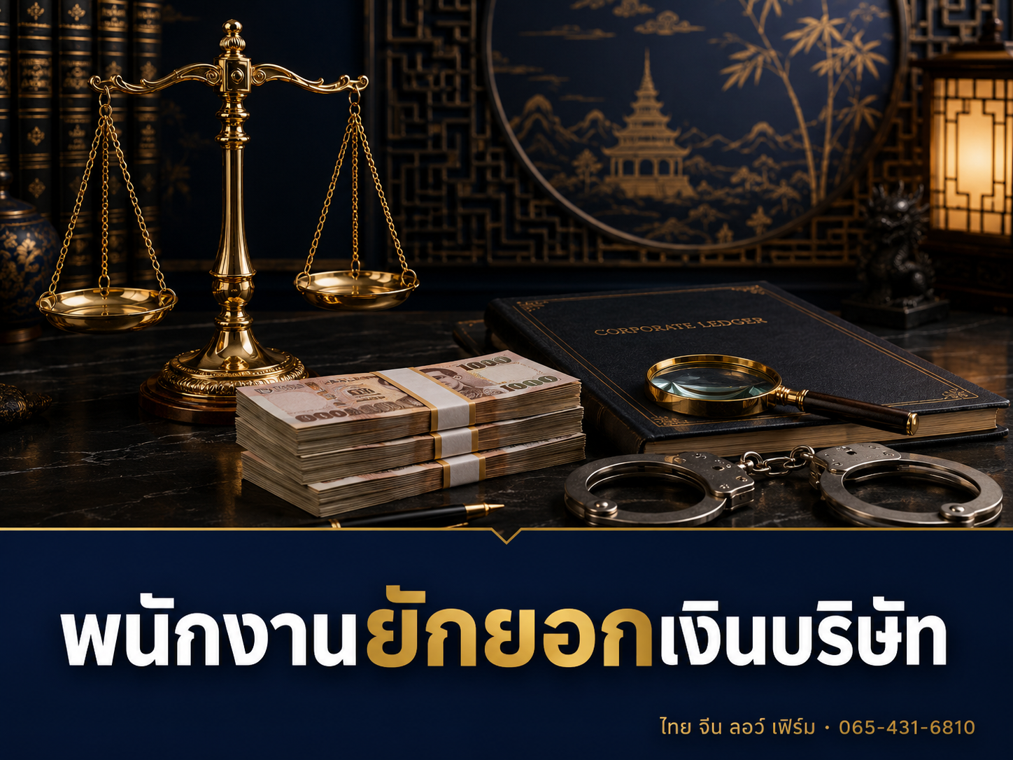 พนักงานยักยอกเงินบริษัท: ดำเนินคดีและเรียกทรัพย์คืน