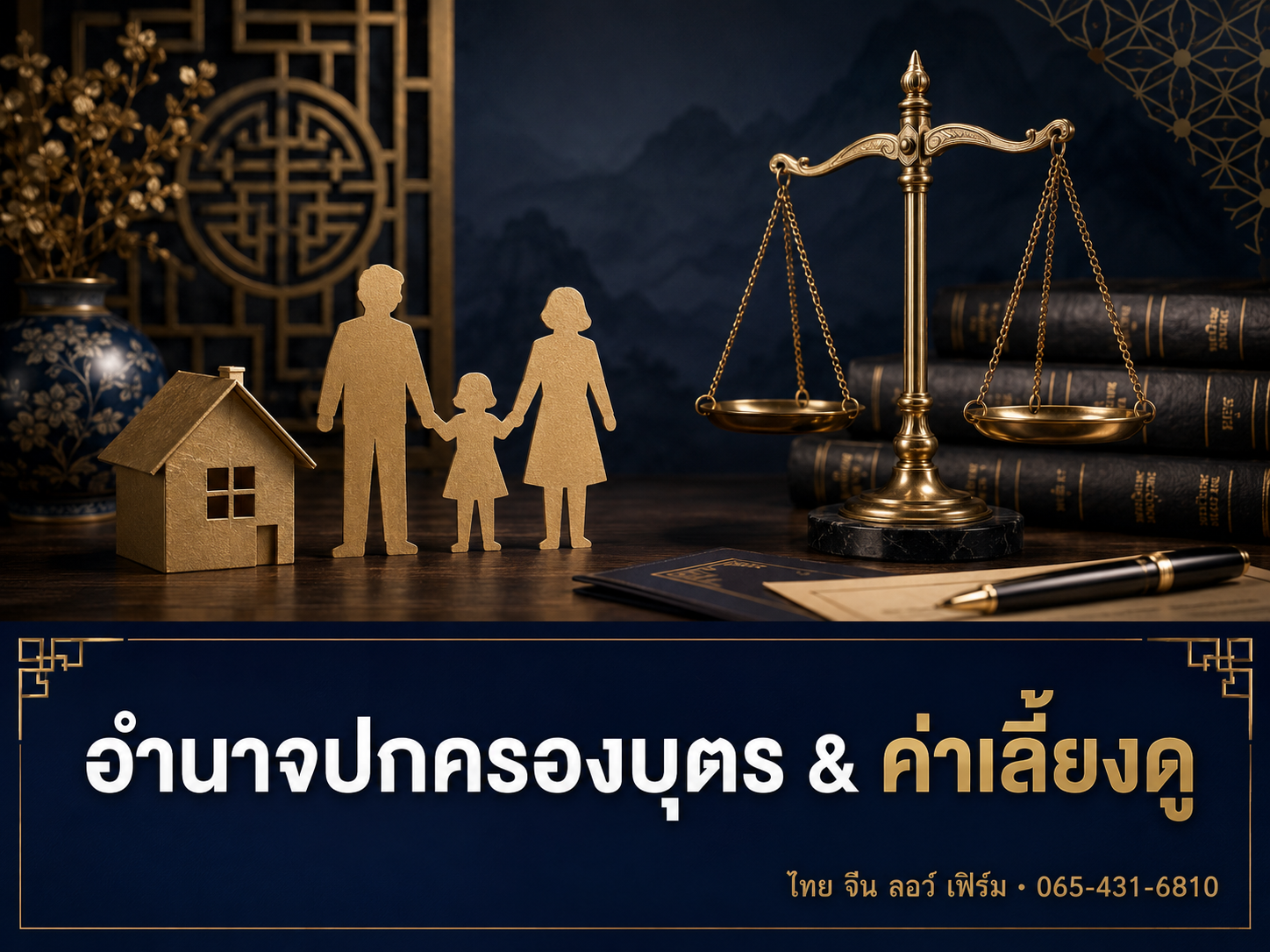 อำนาจปกครองบุตรและค่าอุปการะเลี้ยงดูบุตรหลังหย่า