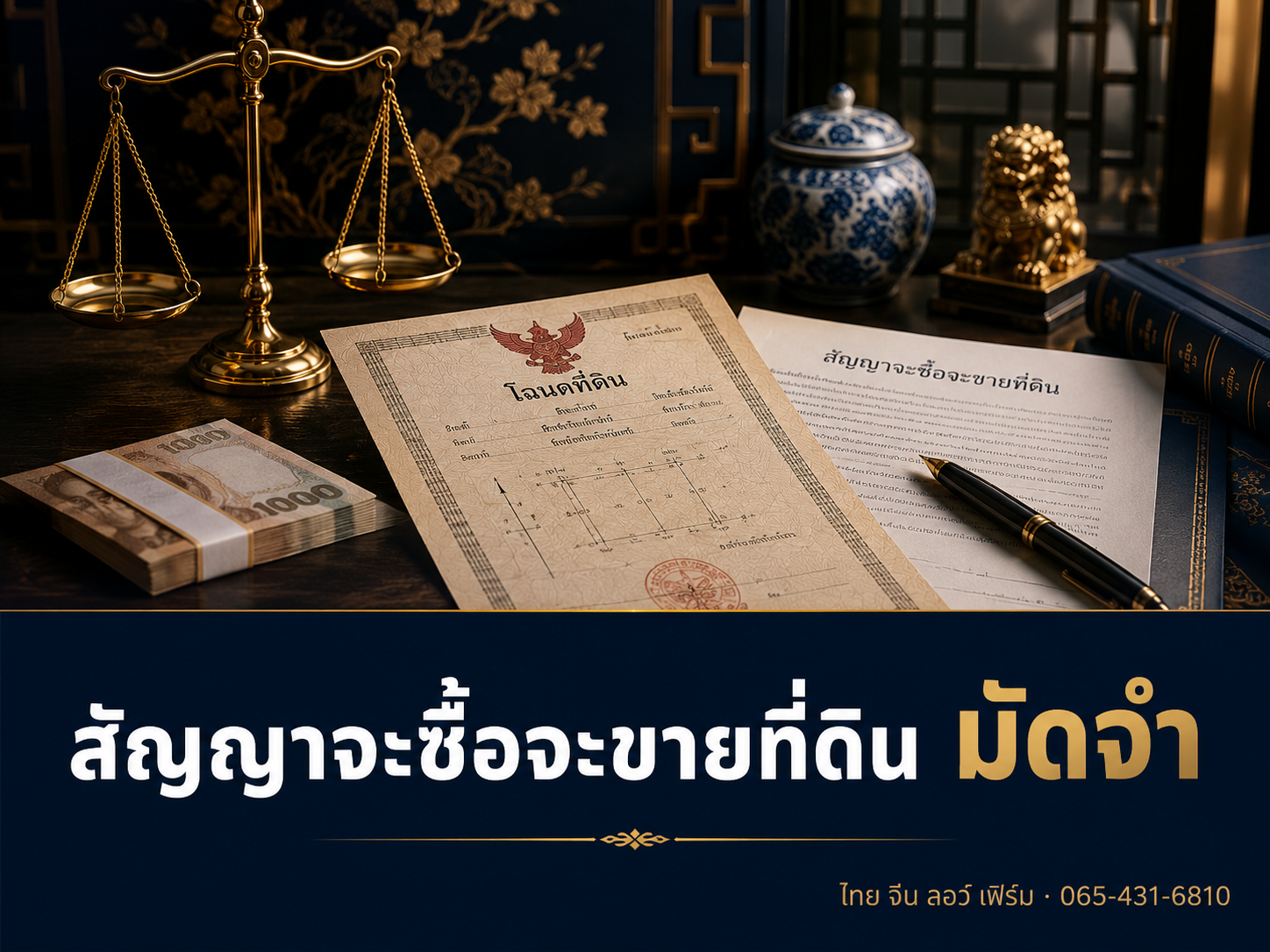 สัญญาจะซื้อจะขายที่ดิน เขียนอย่างไรไม่ให้เสียเปรียบ