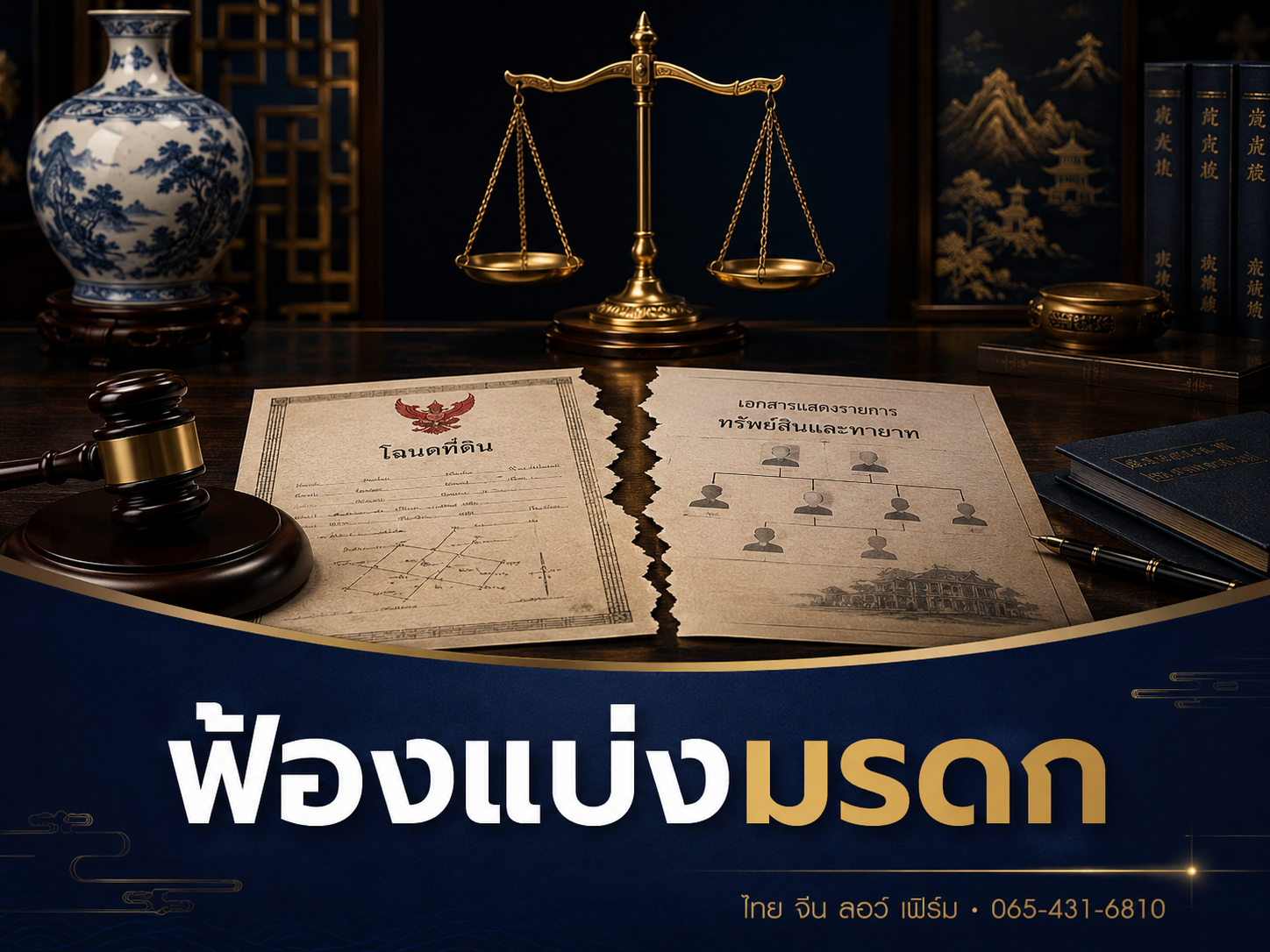 ฟ้องแบ่งมรดก & เพิกถอนการโอนมรดกที่ไม่ชอบ ทำอย่างไร