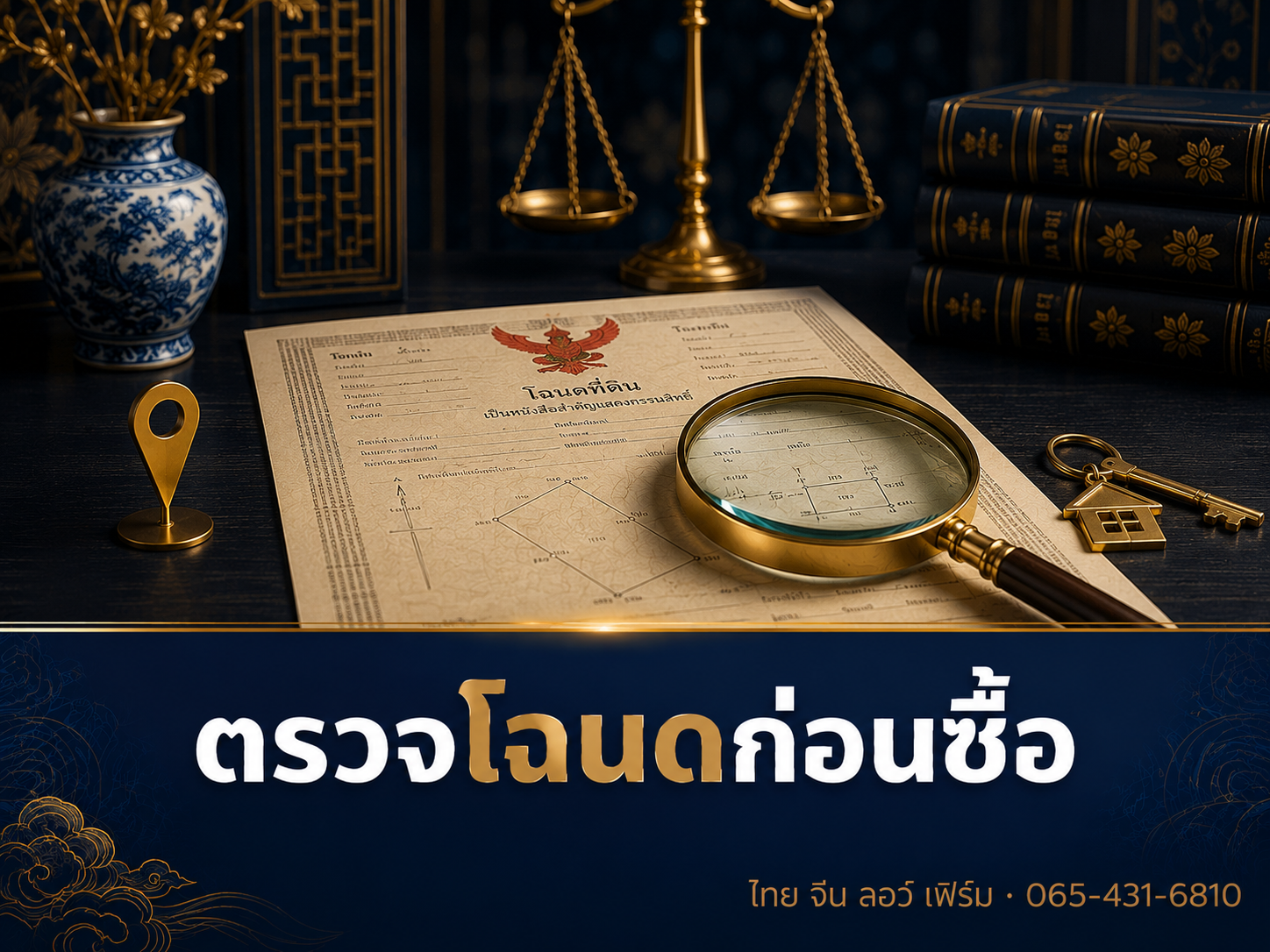 ตรวจสอบโฉนดก่อนซื้อที่ดิน เช็ก 7 จุดกันโดนโกง