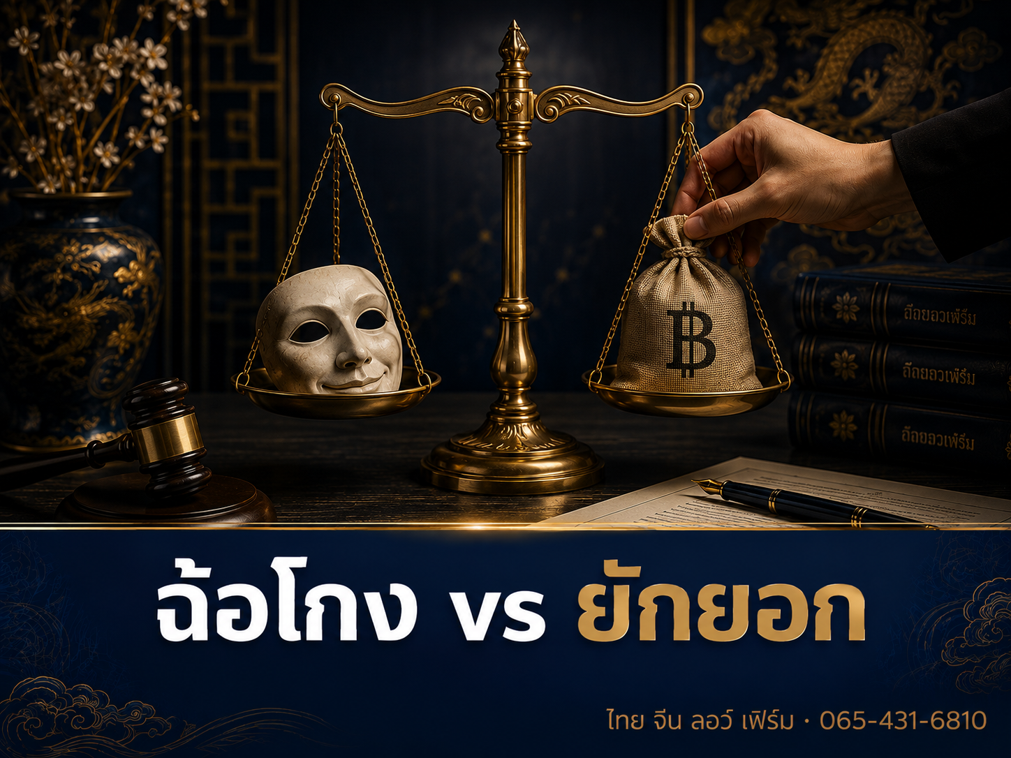 ฉ้อโกง vs ยักยอกทรัพย์ ต่างกันอย่างไร แจ้งความข้อหาไหน