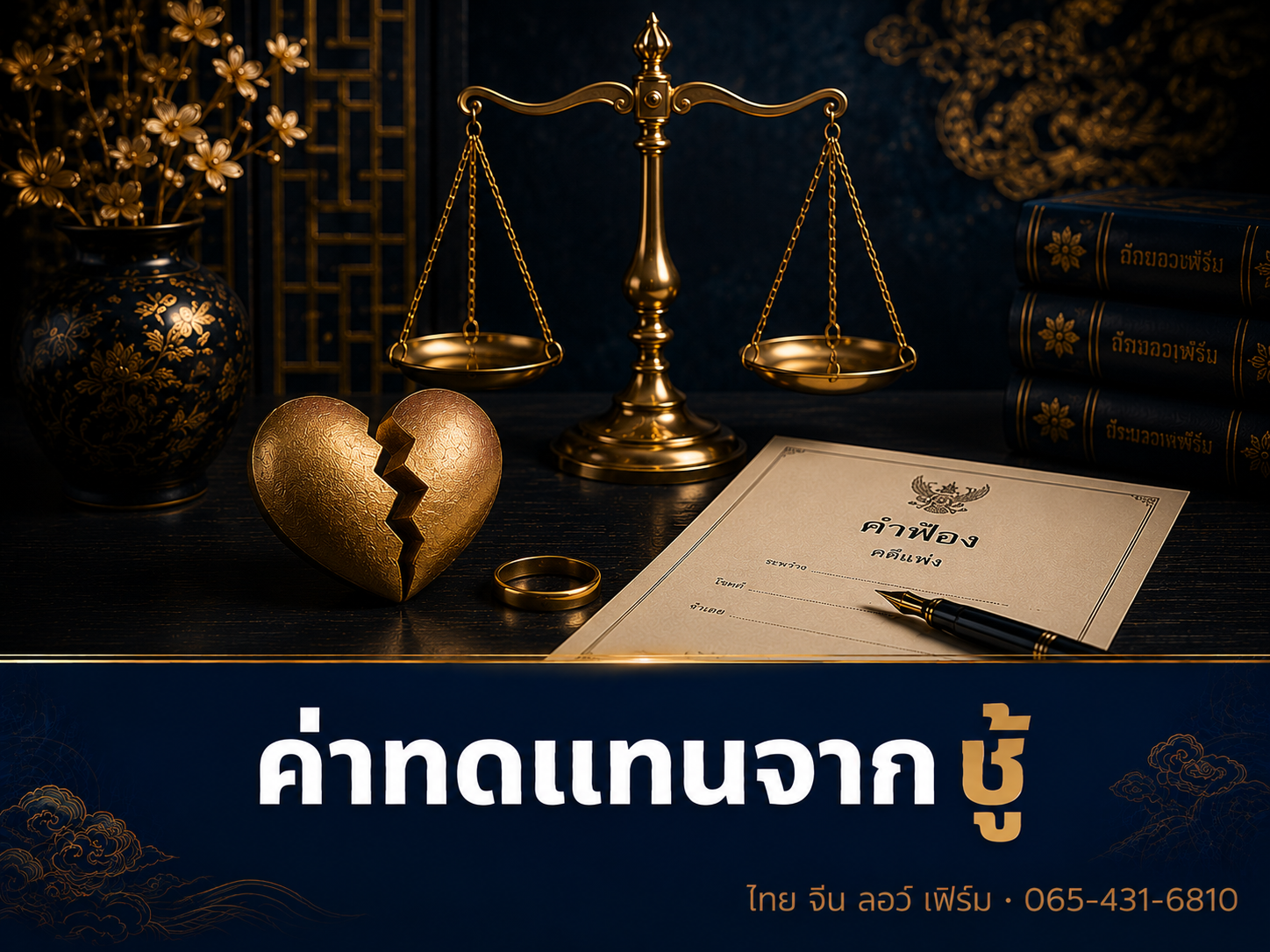 เรียกค่าทดแทนจากชู้และคู่สมรส ได้เท่าไหร่ (ม.1523)
