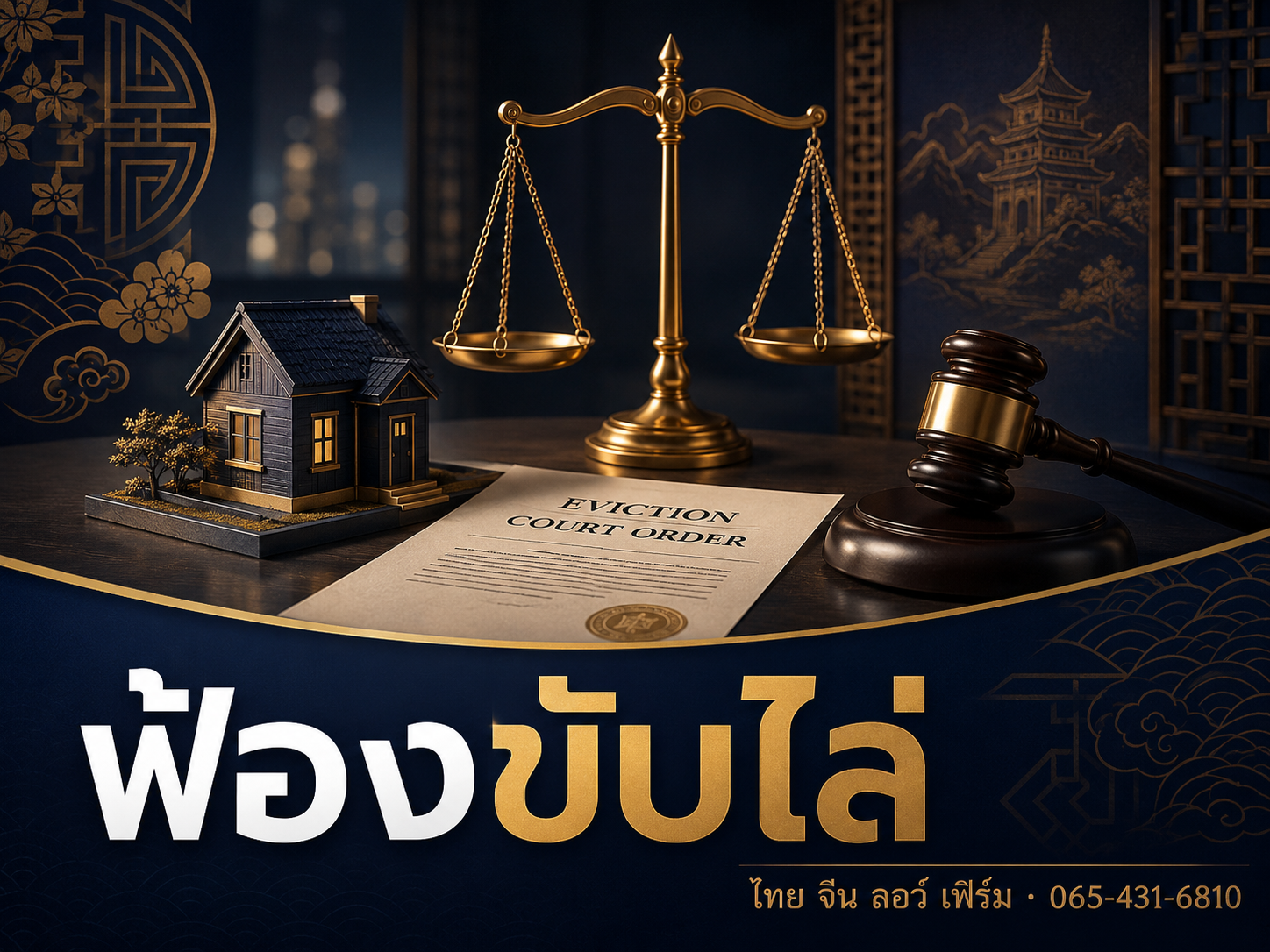 ฟ้องขับไล่ผู้บุกรุก/ผู้เช่าไม่ยอมออก ทำอย่างไร