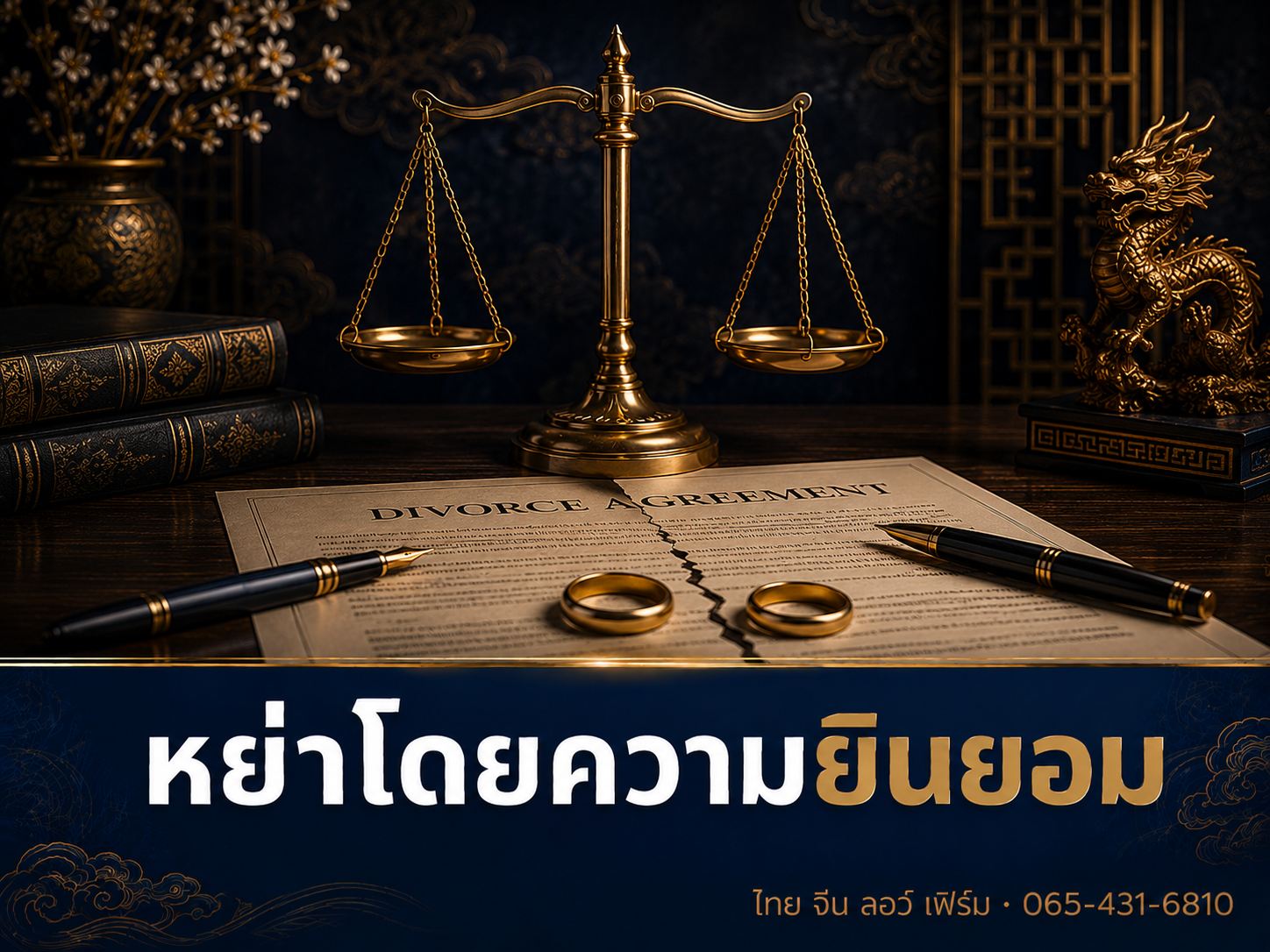 หย่าโดยความยินยอม (จดที่อำเภอ) ต่างจากฟ้องหย่าอย่างไร