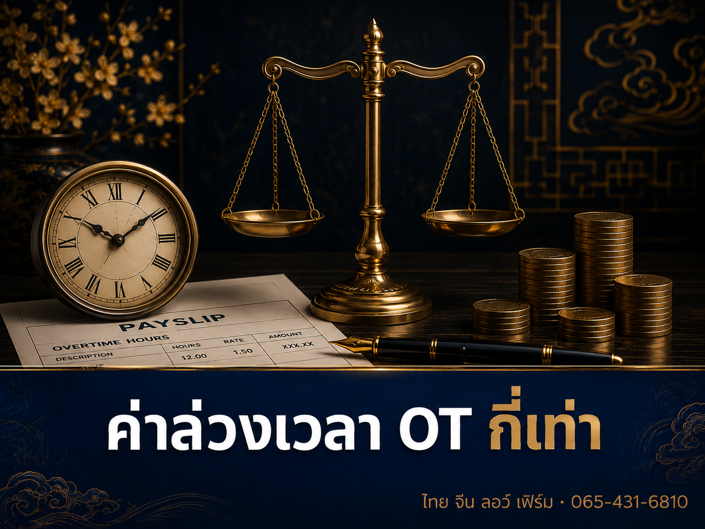 ค่าล่วงเวลา (OT) และค่าทำงานวันหยุด คิดอย่างไร