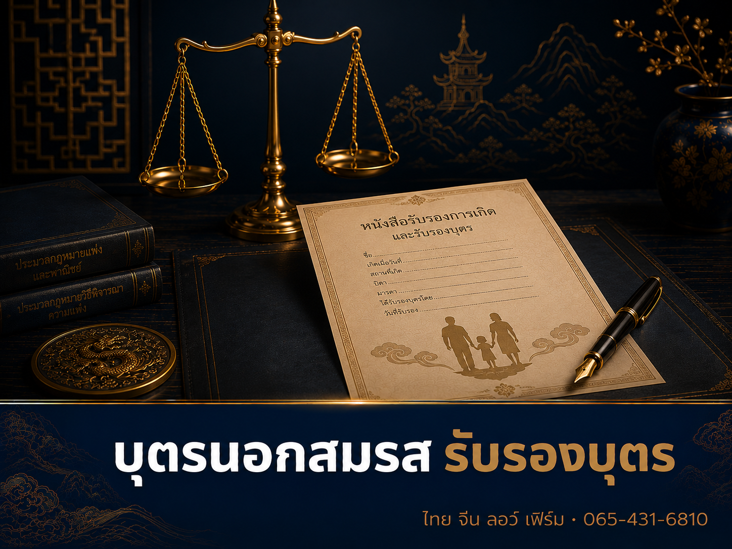 บุตรนอกสมรส รับรองบุตร สิทธิและค่าเลี้ยงดู