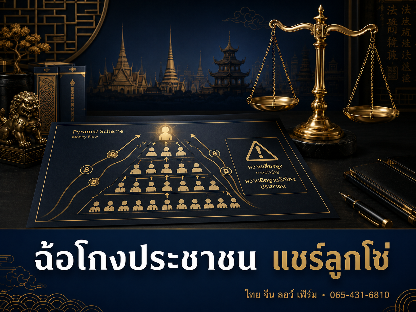 ฉ้อโกงประชาชน & แชร์ลูกโซ่ ต่างจากฉ้อโกงทั่วไปอย่างไร