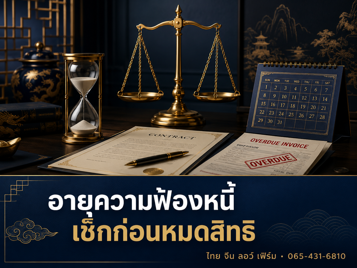 อายุความฟ้องหนี้-สัญญา กี่ปี เช็กก่อนหมดสิทธิฟ้อง