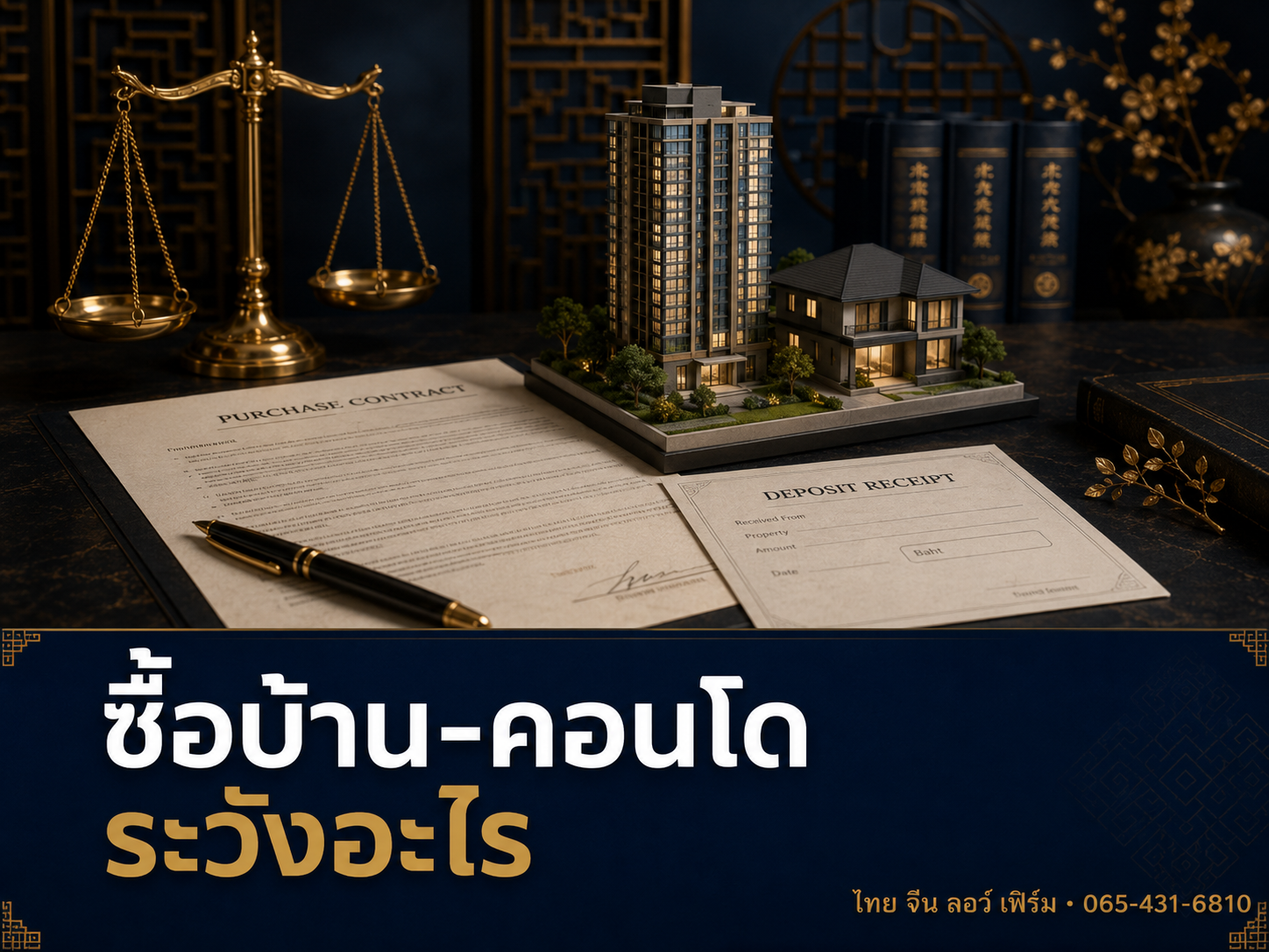 ซื้อบ้านจัดสรร/คอนโดจากโครงการ ต้องระวังอะไรบ้าง