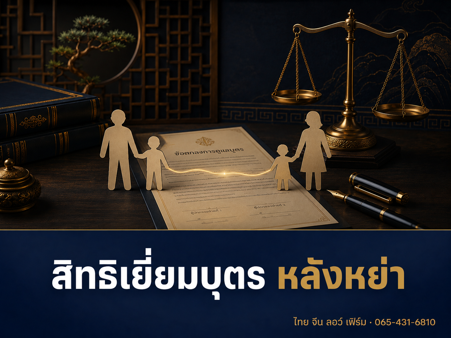 สิทธิเยี่ยมบุตรหลังหย่า-ขอเปลี่ยนผู้ใช้อำนาจปกครอง