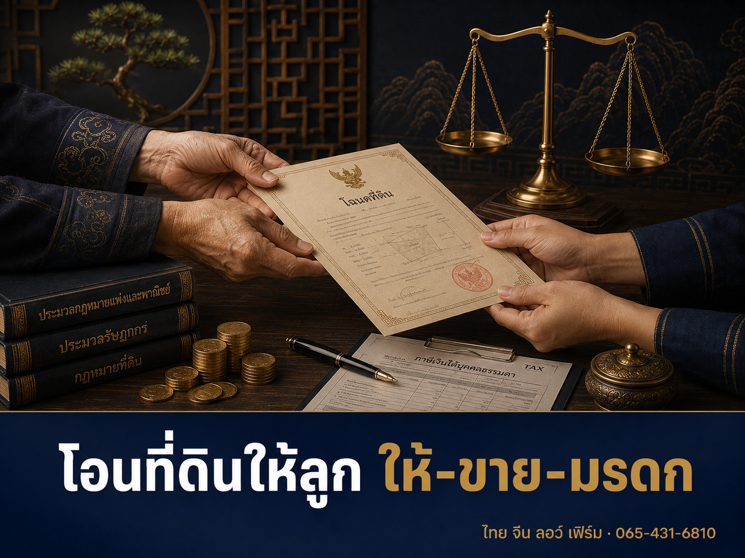 โอนที่ดินให้ลูก-ญาติ ให้ ขาย หรือมรดก แบบไหนคุ้ม
