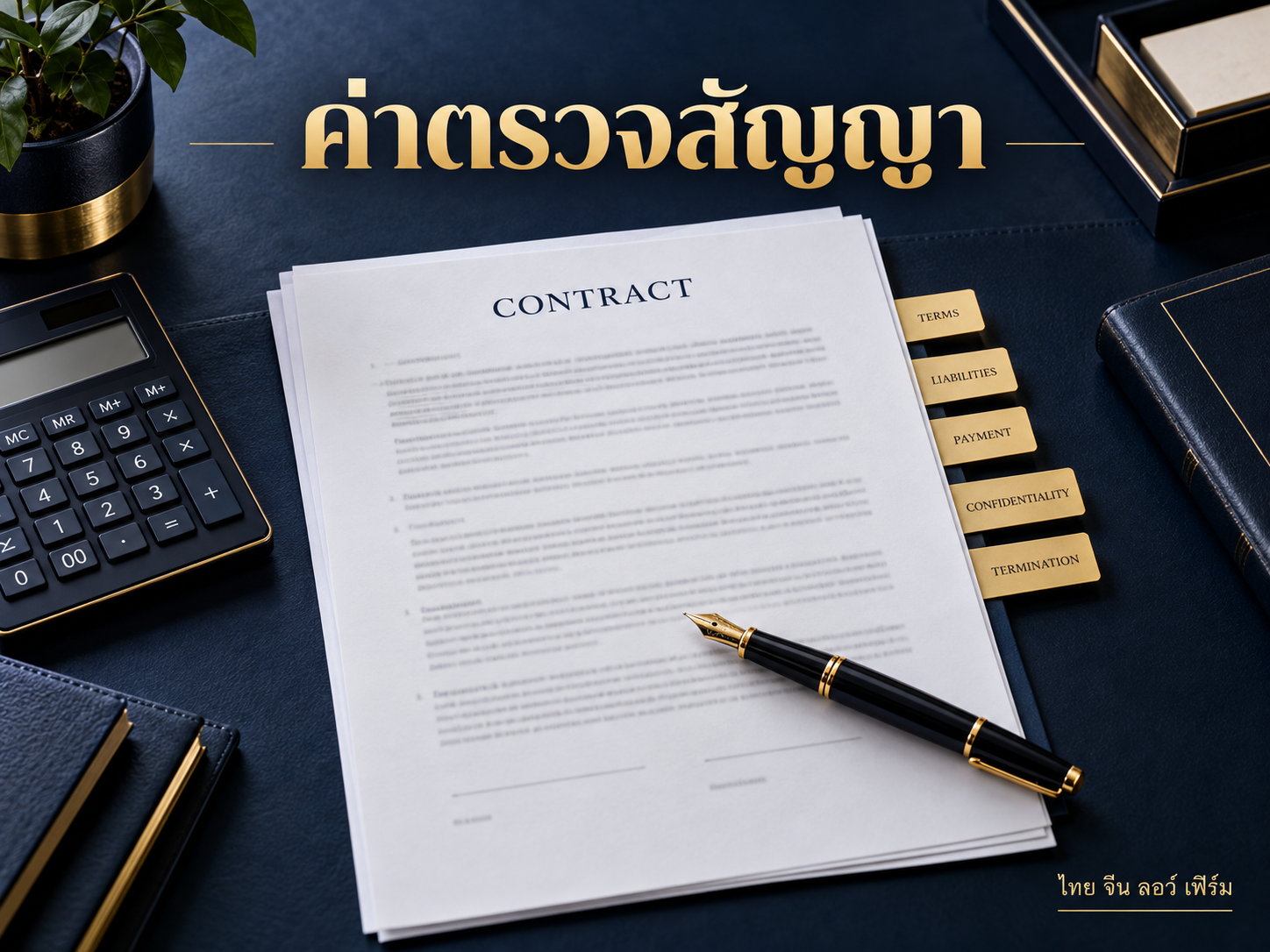 ค่าตรวจสัญญา ราคาเท่าไหร่ ทนายคิดค่าบริการจากอะไร
