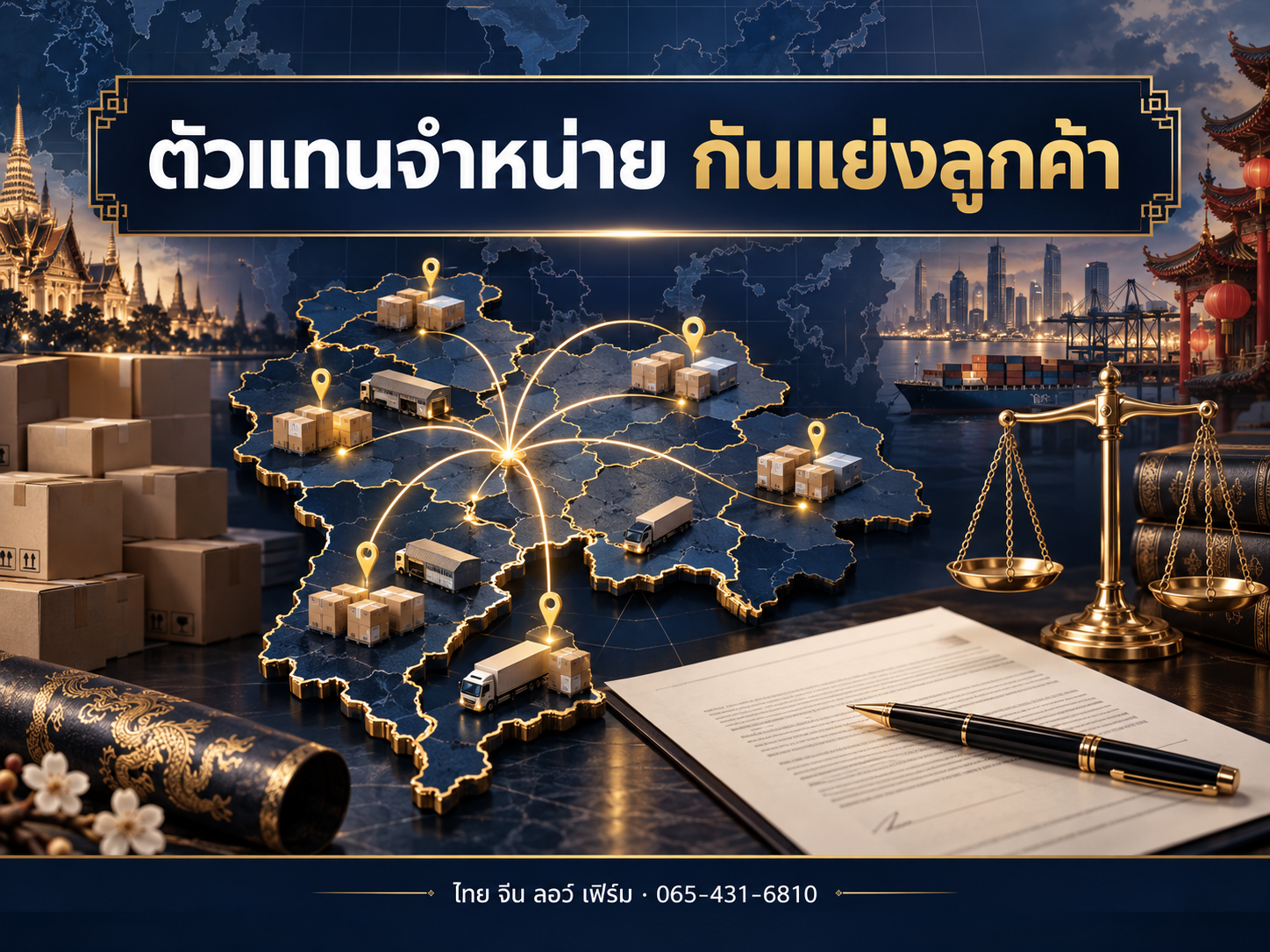สัญญาตัวแทนจำหน่าย ต้องมีอะไร ป้องกันแย่งลูกค้า