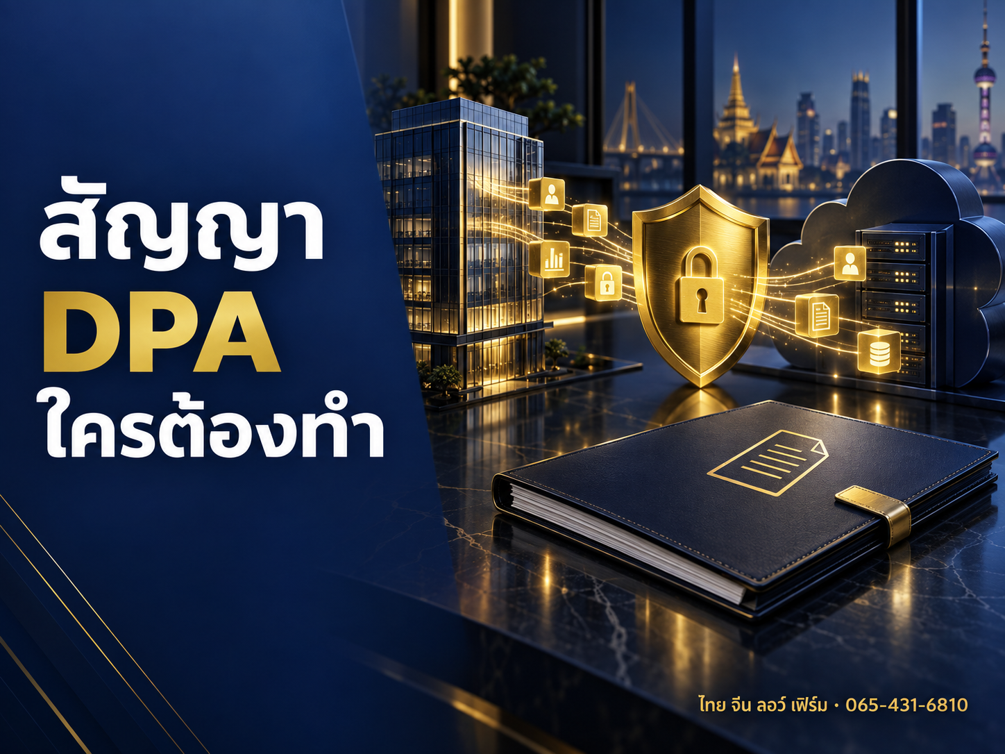 สัญญาประมวลผลข้อมูล DPA ต้องมีอะไร ใครต้องทำ