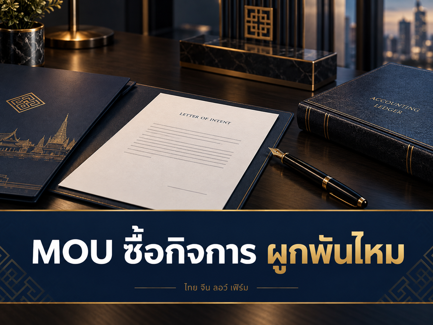 MOU ซื้อกิจการ มีผลผูกพันไหม ก่อนเซ็นต้องตรวจอะไร