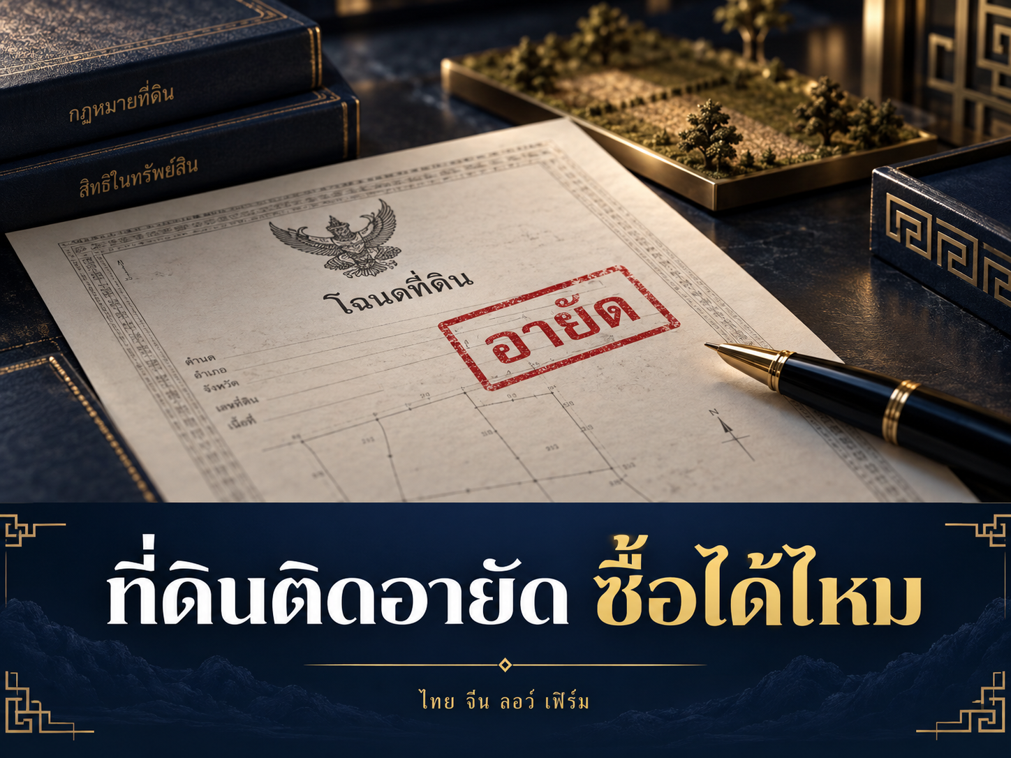 ที่ดินติดอายัด ซื้อขายได้ไหม ต้องตรวจและแก้อย่างไร