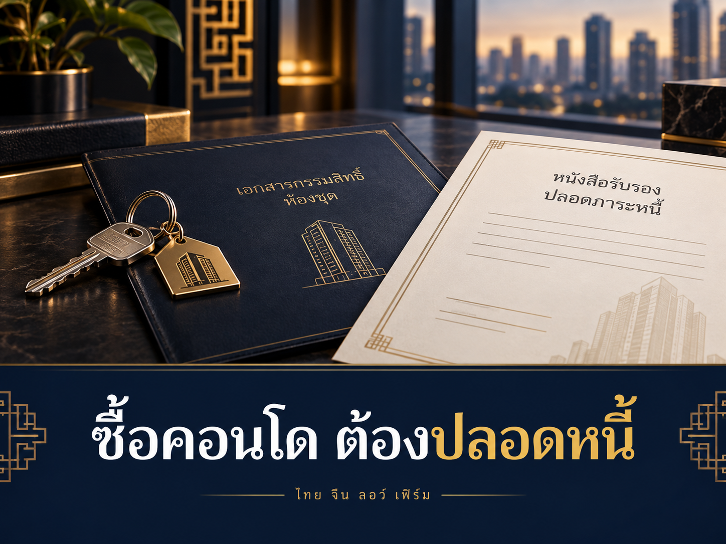 ซื้อคอนโดมือสอง ต้องขอหนังสือปลอดหนี้เมื่อไร