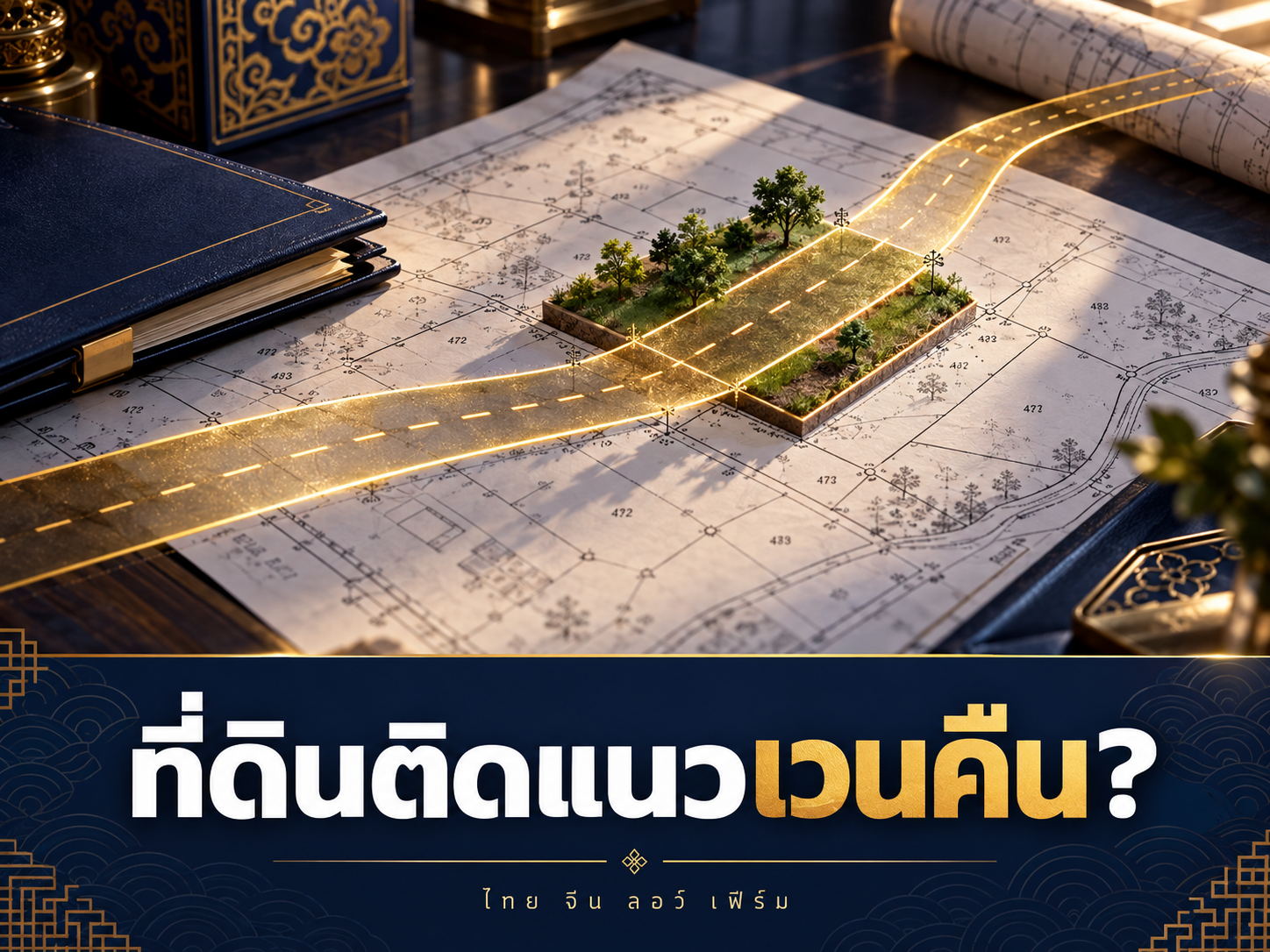 ซื้อที่ดินติดแนวเวนคืน ตรวจอย่างไรก่อนวางมัดจำ