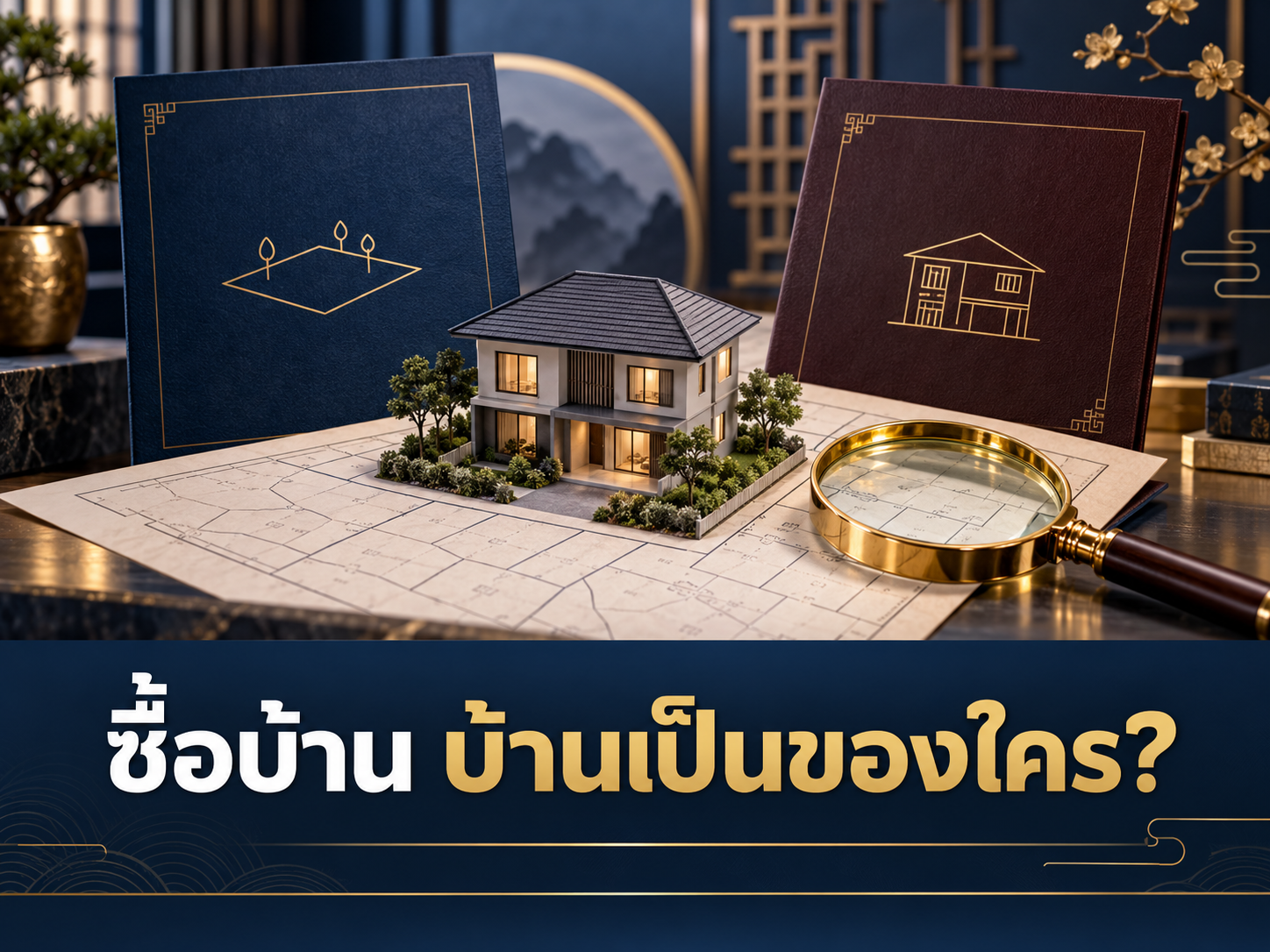 ซื้อบ้านพร้อมที่ดิน ต้องตรวจเจ้าของสิ่งปลูกสร้างอย่างไร