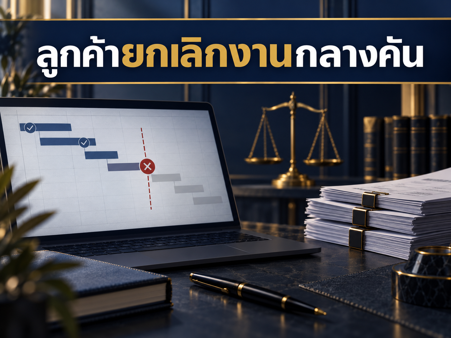 ลูกค้ายกเลิกงานกลางคัน ผู้รับจ้างเรียกเงินได้แค่ไหน