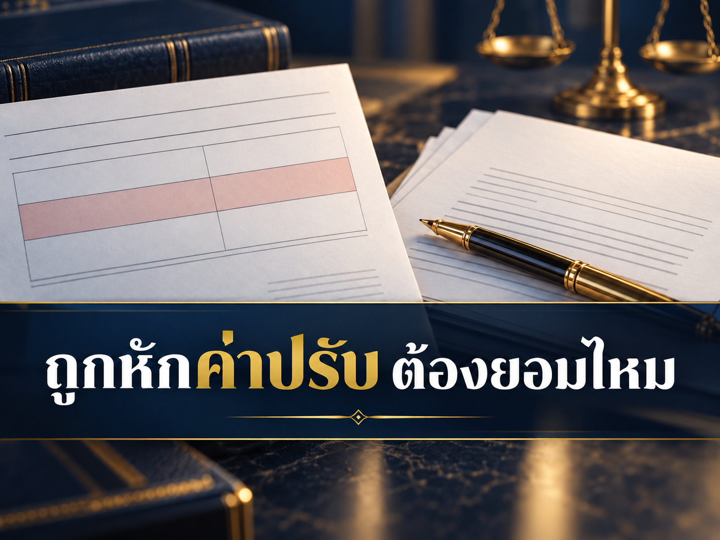 ลูกค้าหักค่าปรับจากค่าจ้างเองได้ไหม