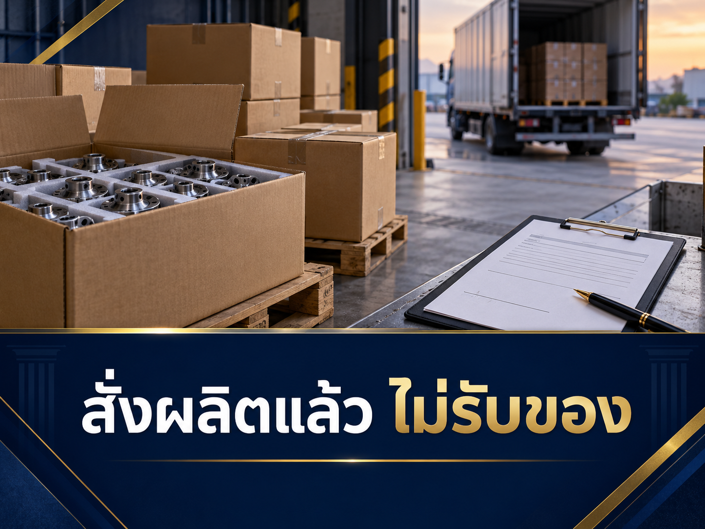ลูกค้าสั่งผลิตสินค้าแล้วไม่รับของ ผู้ผลิตควรทำอย่างไร