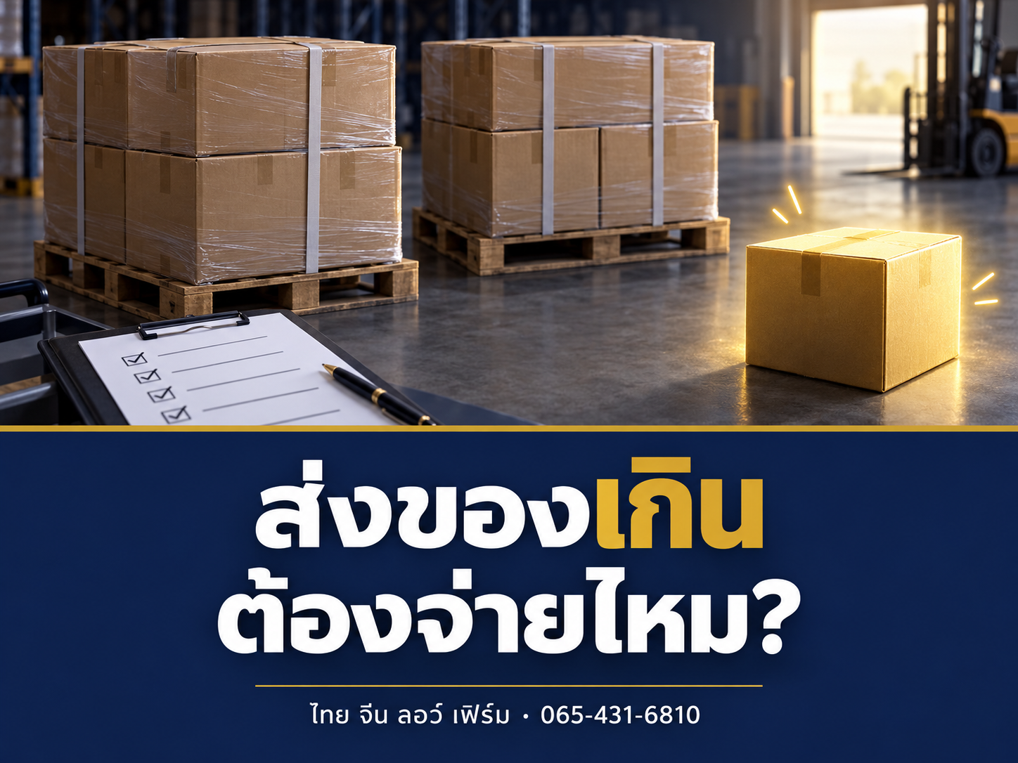 คู่ค้าส่งสินค้ามาเกินที่สั่ง ต้องรับและจ่ายไหม