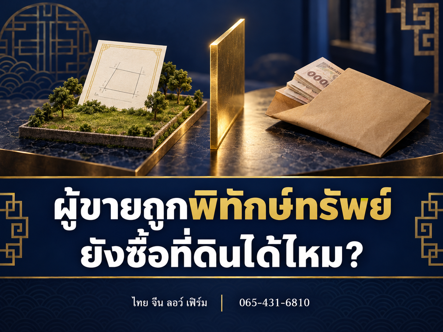 ผู้ขายที่ดินถูกพิทักษ์ทรัพย์ ผู้ซื้อต้องทำอย่างไร