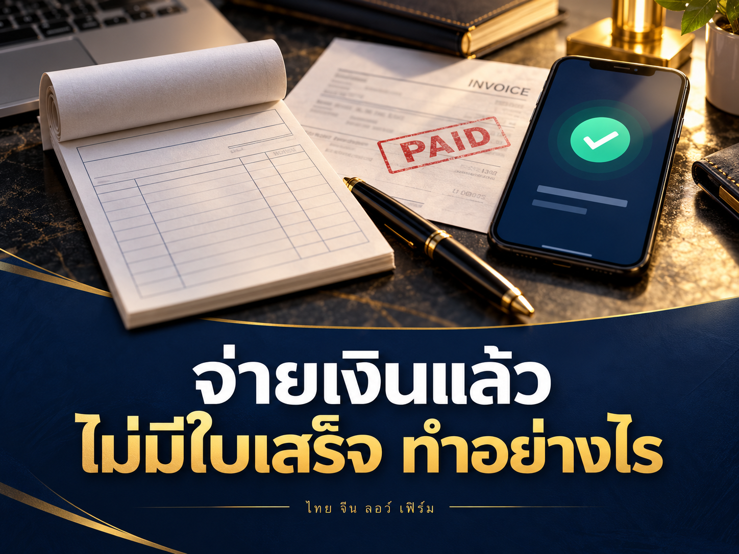 จ่ายเงินแล้วไม่มีใบเสร็จ ถูกทวงซ้ำต้องทำอย่างไร