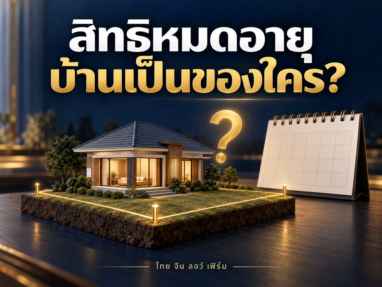 สิทธิเหนือพื้นดินหมดอายุ บ้านเป็นของใคร รื้อได้ไหม