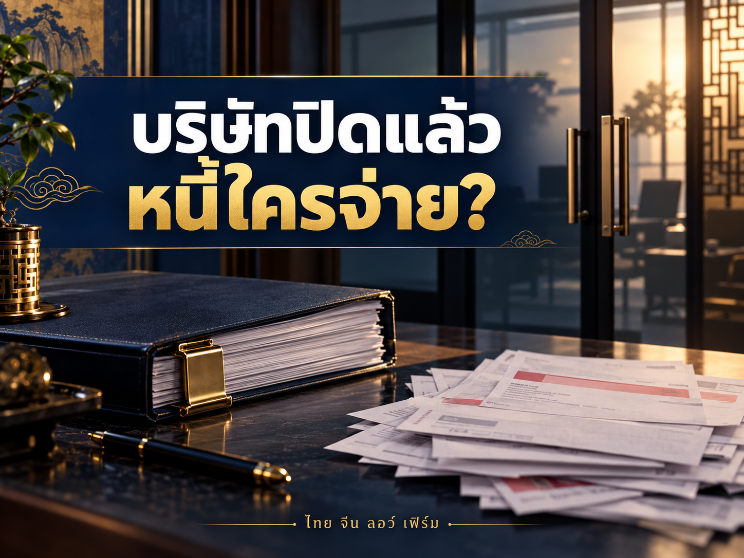 คู่ค้าเลิกบริษัทแต่ยังค้างเงิน ต้องทวงกับใคร