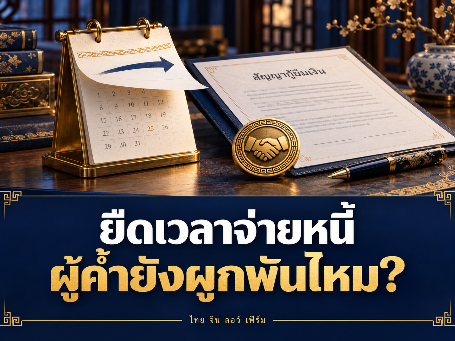เจ้าหนี้ยืดเวลาจ่ายหนี้ ผู้ค้ำยังต้องรับผิดไหม
