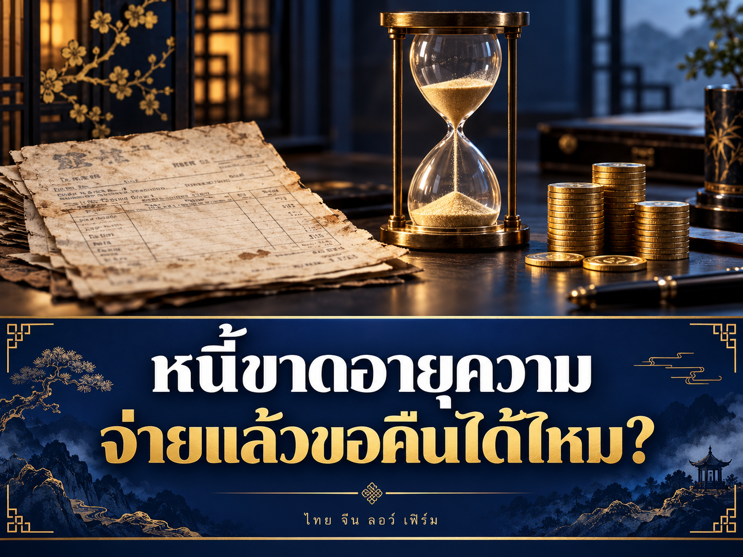 จ่ายหนี้ที่ขาดอายุความไปแล้ว ขอเงินคืนได้ไหม