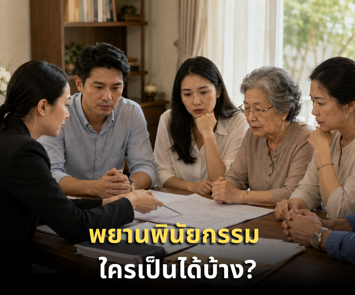 พยานพินัยกรรม ใครเป็นได้บ้าง และใครห้ามเป็นเด็ดขาด